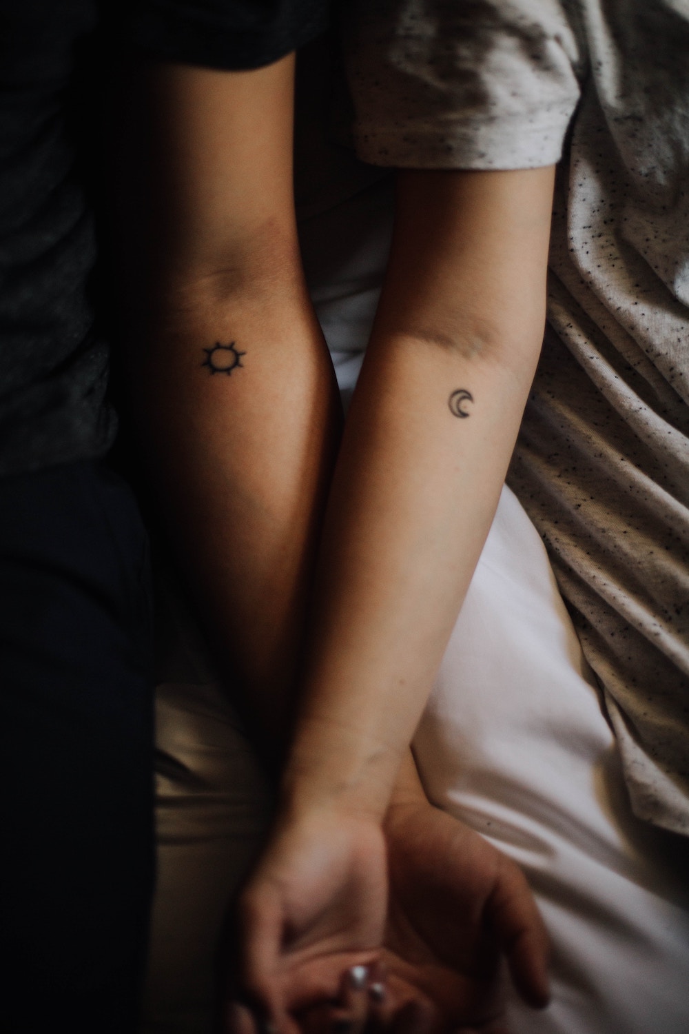 Astrology 101: What Can Your Zodiac Sign Teach You? Zodiac sign with dates; zodiac sign by month; zodiac sign personalities | Happy As Annie (Gemini, the Twins. Two Arms with Sun and Moon tattoos.)