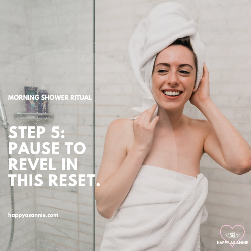 How to Turn Your Morning Shower into a Powerful Magical Ritual | Happy As Annie