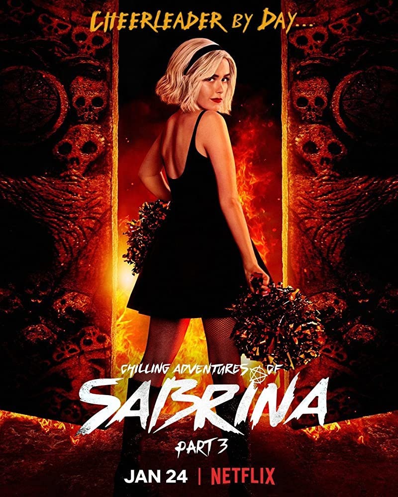 Netflix poster for The Chilling Adventures of Sabrina from IMDB