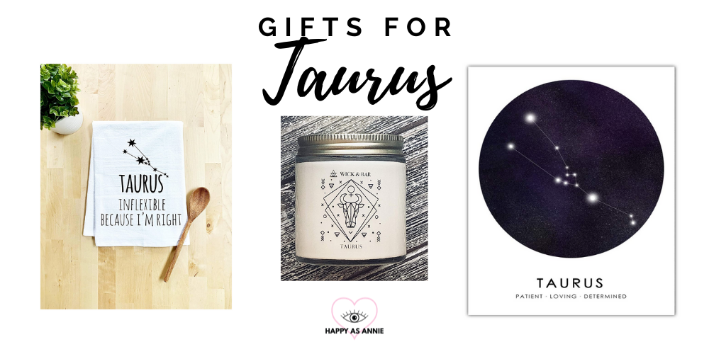 Happy As Annie's Amazon Handmade Zodiac-Inspired Gift Guide: Gifts for Taurus