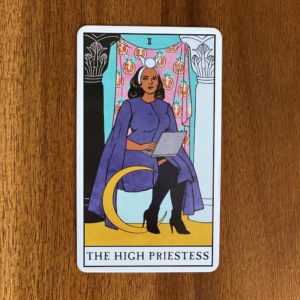 If your numerology birth number is two, your tarot birth card - or tarot life card - is the High Priestess.