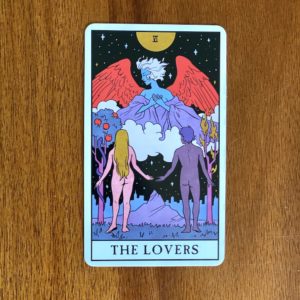 Use this birth tarot card calculator tip to see if the Lovers tarot card is your tarot life card.