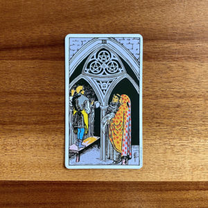 3 of Pentacles Tarot card in the Rider-Waite-Smith tarot deck
