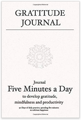 Gratitude Journal: Five Minutes a Day | Happy As Annie's 8 Best Gratitude Journals with Prompts