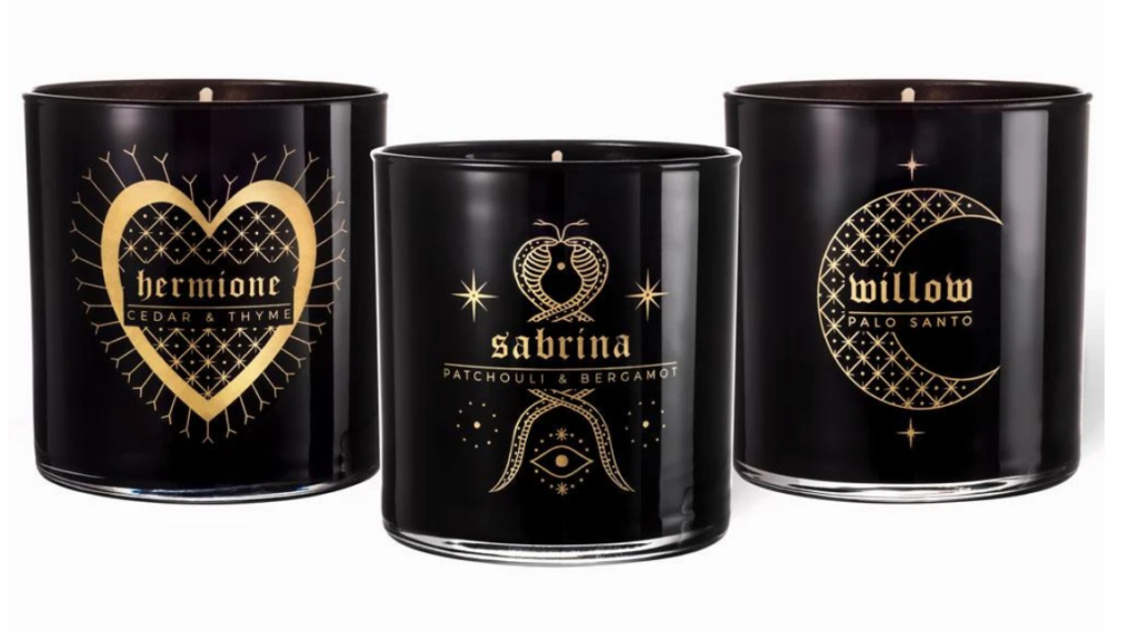 The Classic Coven candle set by Bijou on The Ultimate Witchy Gift Guide by Happy As Annie