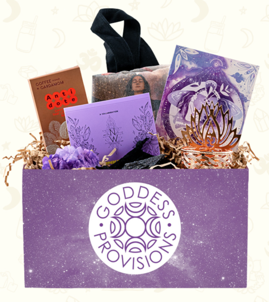 Three-month subscription to Goddess Provisions on The Ultimate Witchy Gift Guide by Happy As Annie