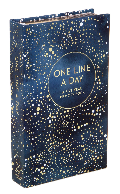 Celestial one-line-a-day five year journal on The Ultimate Witchy Gift Guide by Happy As Annie
