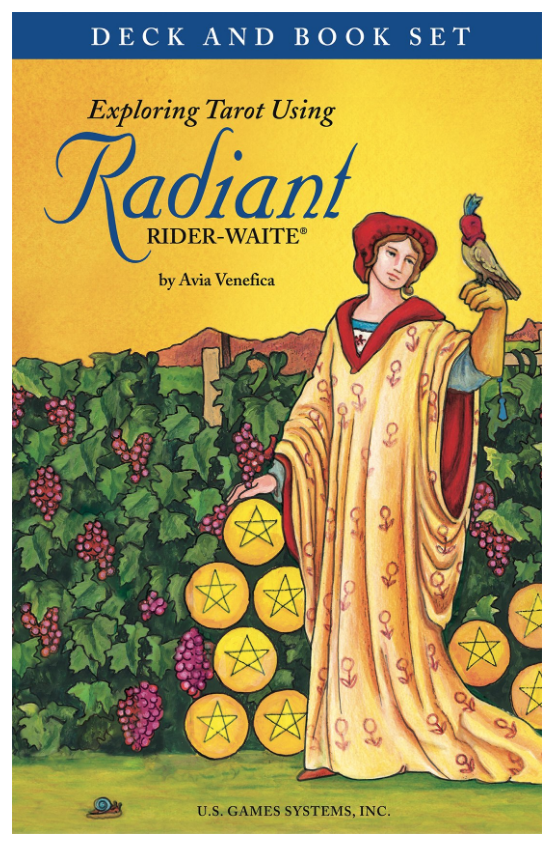 Radiant Rider-Waite tarot deck and book set on The Ultimate Witchy Gift Guide by Happy As Annie
