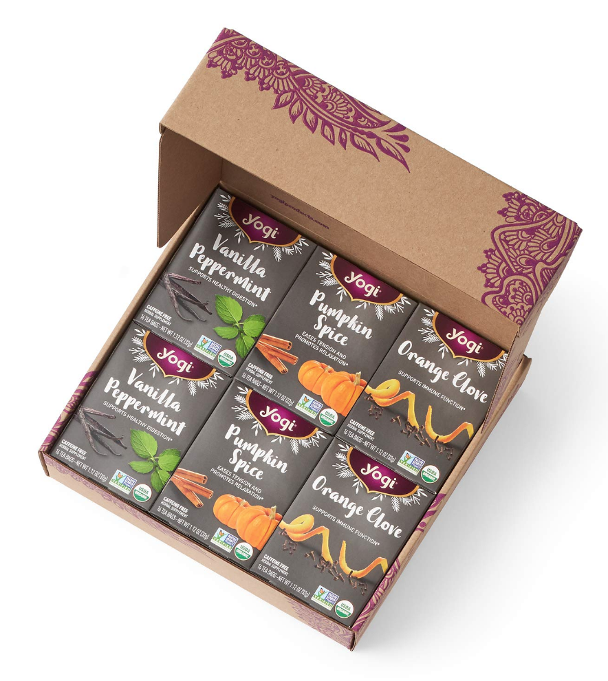 Yogi Tea winter tea gift box on The Ultimate Witchy Gift Guide by Happy As Annie