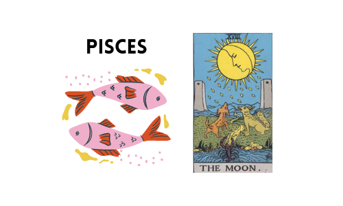 Tarot and Astrology Correspondence - Pisces and Moon
