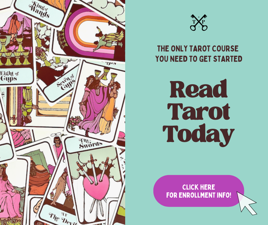 Tarot Course for Beginners - Learn to Read Tarot Cards with this online course that will teach you all the tarot 101 basics