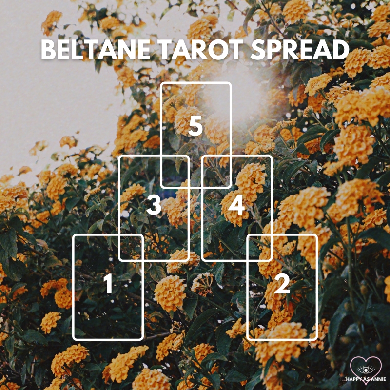 Beltane Tarot Spread | How to Celebrate Beltane - 5 Easy Ways! by Happy As Annie