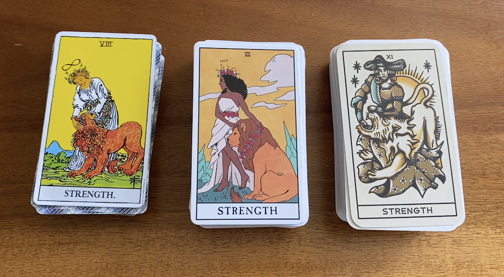 Why Your First Tarot Deck Matters - What Makes a Good Beginner's Tarot Deck? | Happy As Annie. classic rider waite smith tarot, modern with tarot deck, tattoo tarot