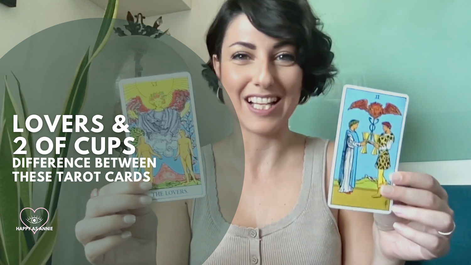 TAROT CARD MEANINGS: Difference Between the LOVERS card and 2 OF CUPS