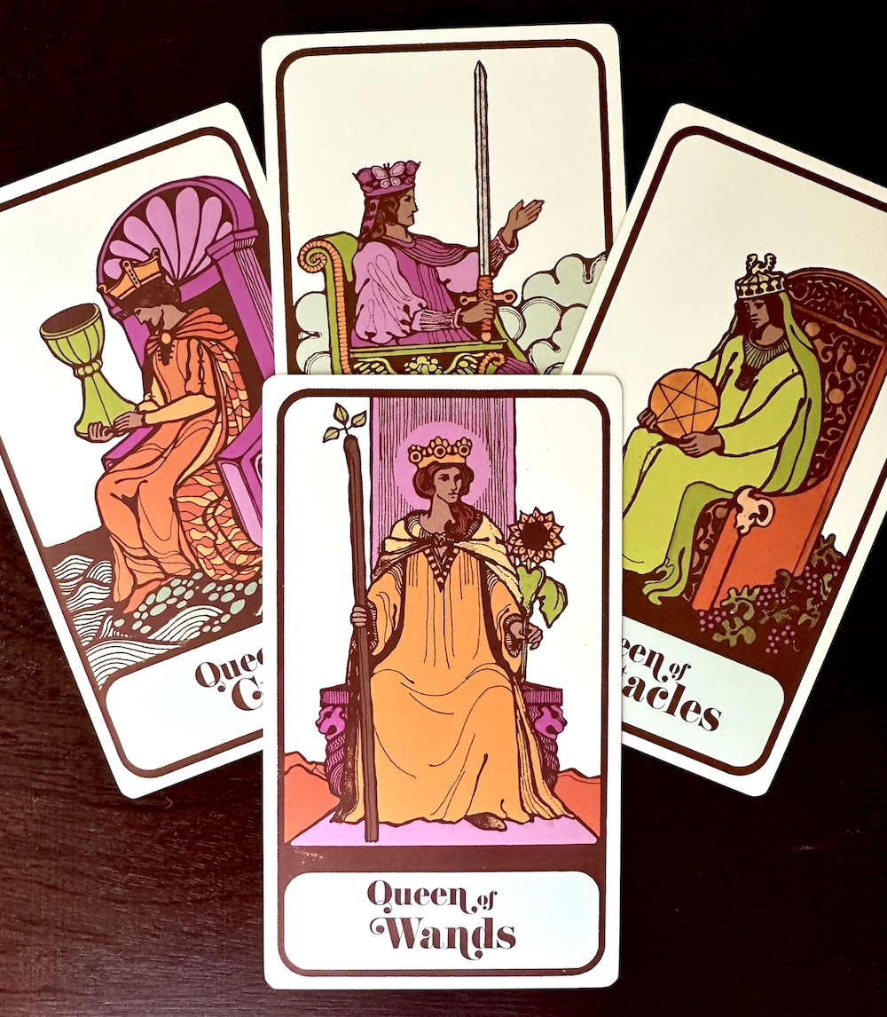 Insights into the Queen of Wands tarot card. The Queen of Wands Meaning with The Tarot Professor