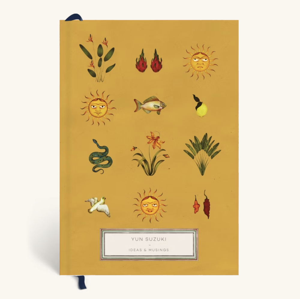 Sun Life Hardover Notebook by Papier with mystical nature symbols