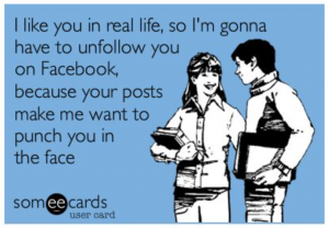 Unfollow You On Facebook Meme