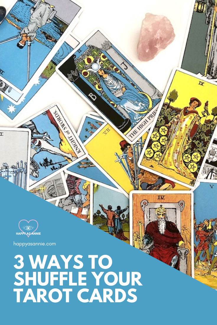 How to Shuffle Tarot Cards 3 Ways The Tarot Professor