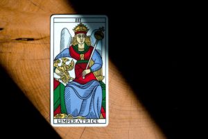 L'Imperatrice tarot card from Tarot de Marseillie | The Empress in Maraseille Tarot Deck