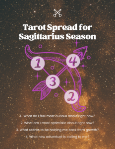 Tarot Spread for Sagittarius Season | The Tarot Professor