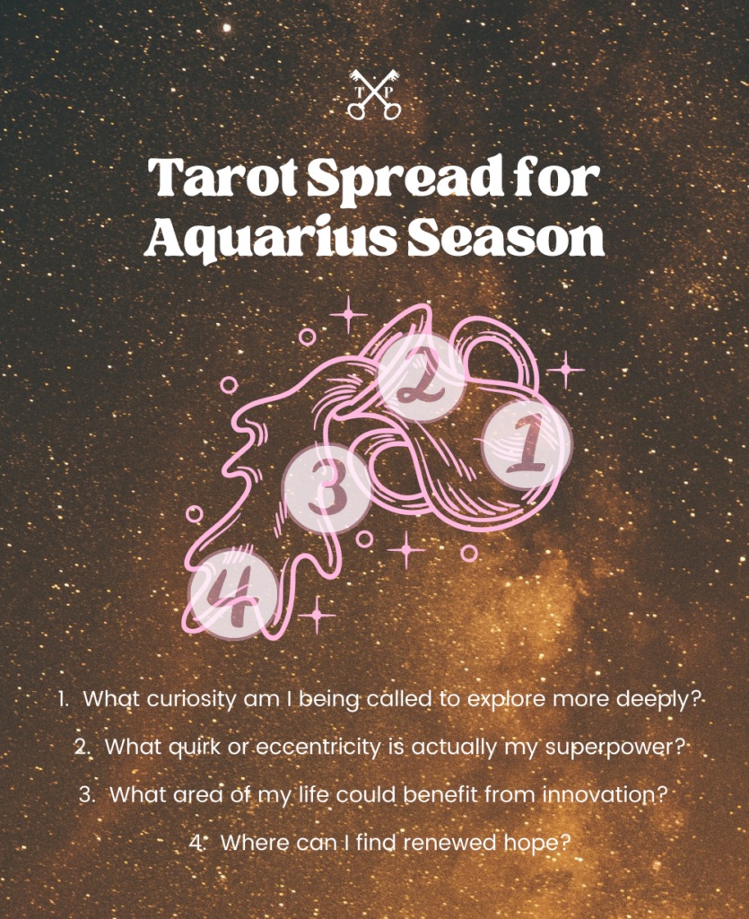 Two Tarot Spreads Inspired by Aquarius Season The Tarot Professor