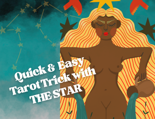 The Star tarot card in the Major Arcana is ruled by Aquarius. Here is a quick and easy tarot trick to manifest the authenticity of the Star this Aquarius season