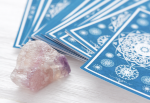 Rose Quarts and Tarot Cards for Love and Relationship Reading