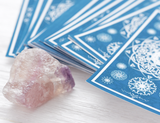 Rose Quarts and Tarot Cards for Love and Relationship Reading